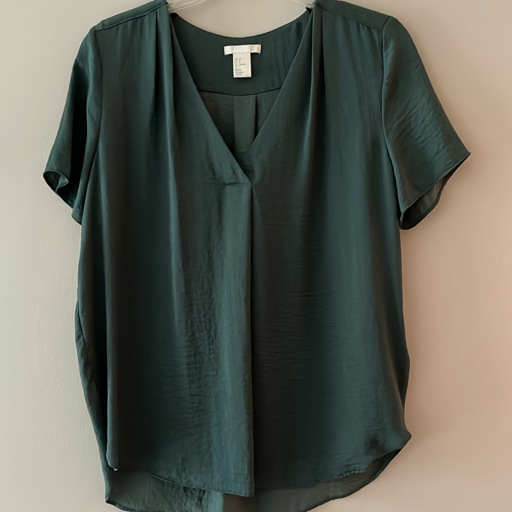 H&M silk shirt